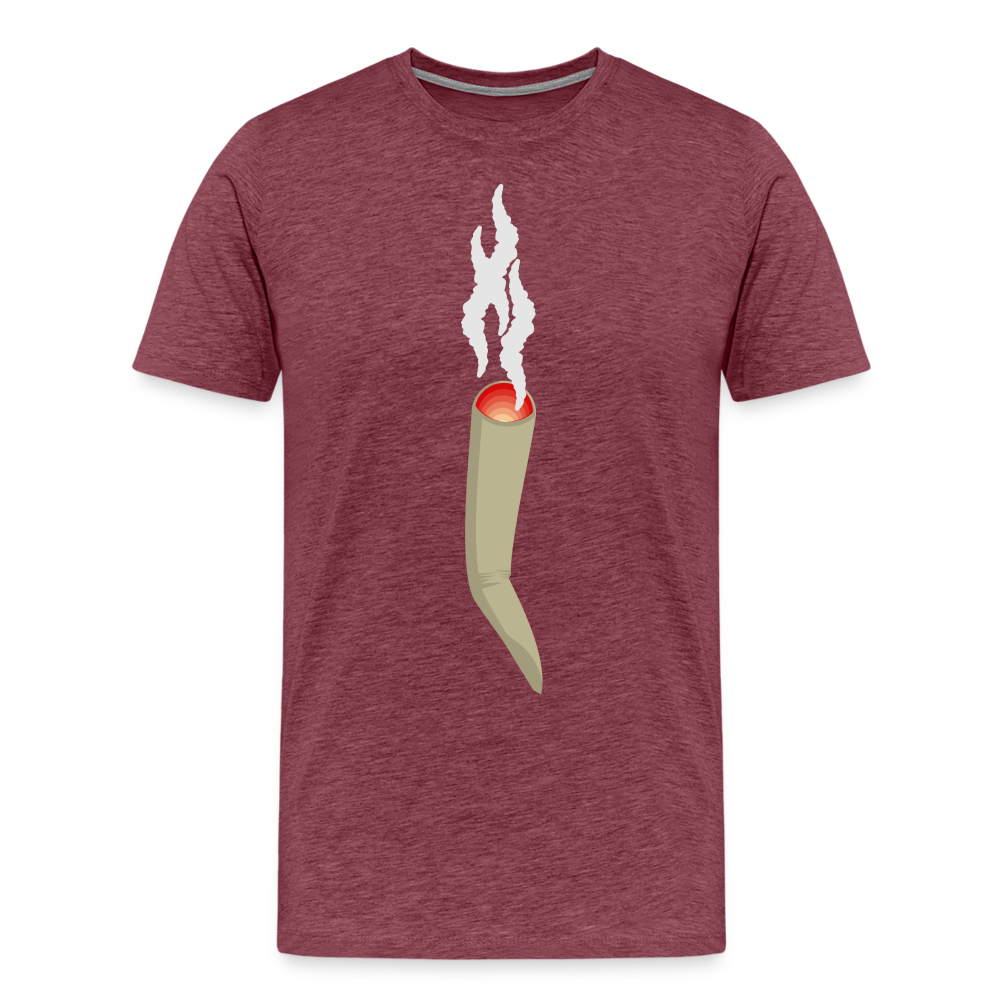 Men's 420 T Shirt - heather burgundy