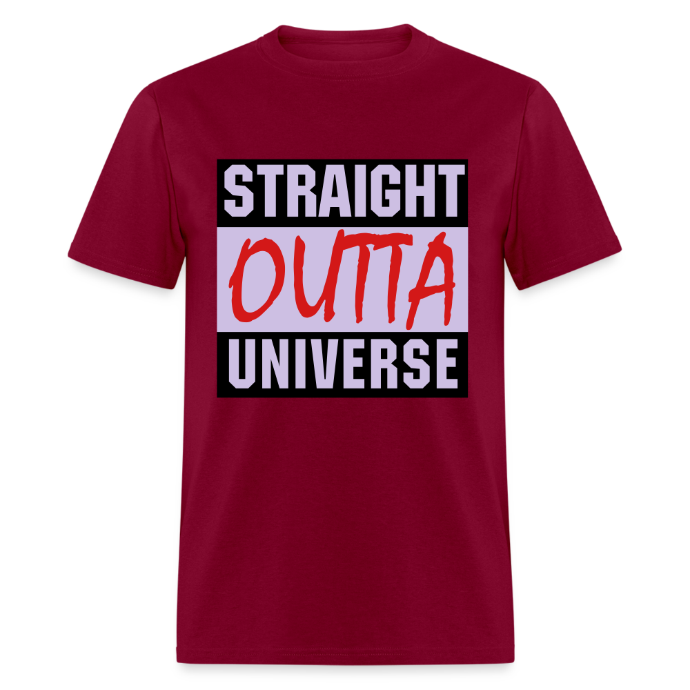 Unisex Straight Outta Compton T Shirt - burgundy