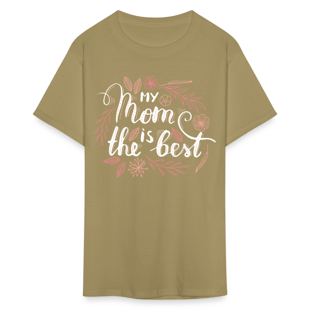 Women's Classic Custom Mother's T Shirt - khaki