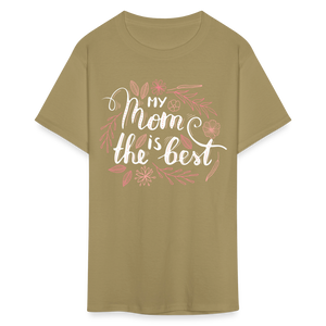 Women's Classic Custom Mother's T Shirt - khaki