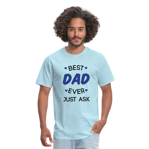 Unisex Classic Custom Dad T Shirt - powder blue