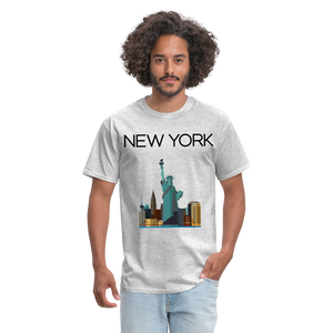 Unisex Classic  New York T Shirt - heather gray