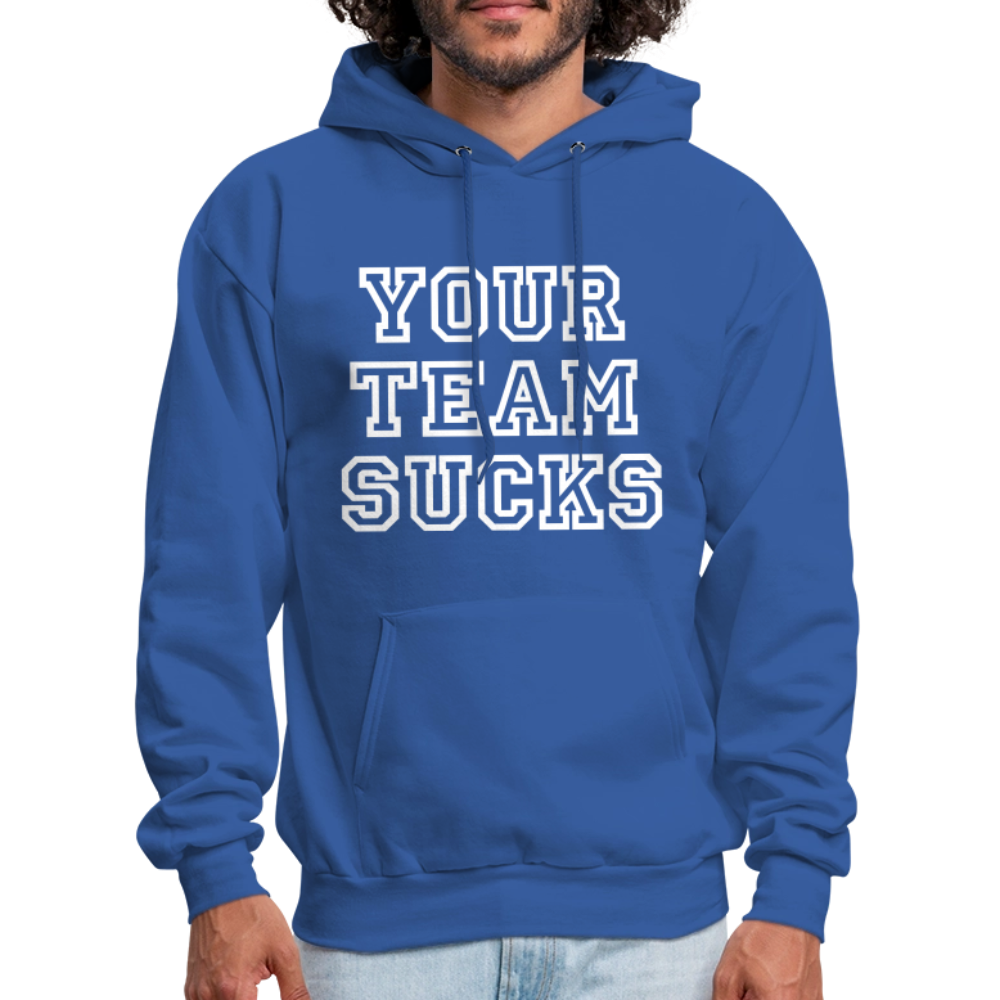 Men's Hanes Hoodie - royal blue