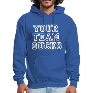 Men's Hanes Hoodie - royal blue