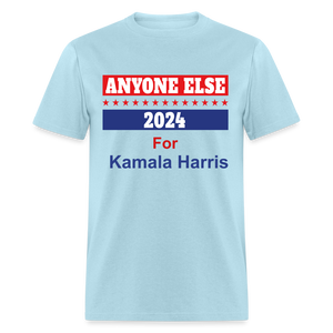 Unisex Classic Vote 2024 Print T Shirt - powder blue