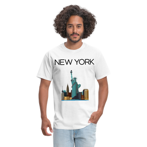 Unisex Classic  New York T Shirt - white