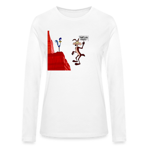 Women's Bella + Canvas Long Sleeve T Shirt - white