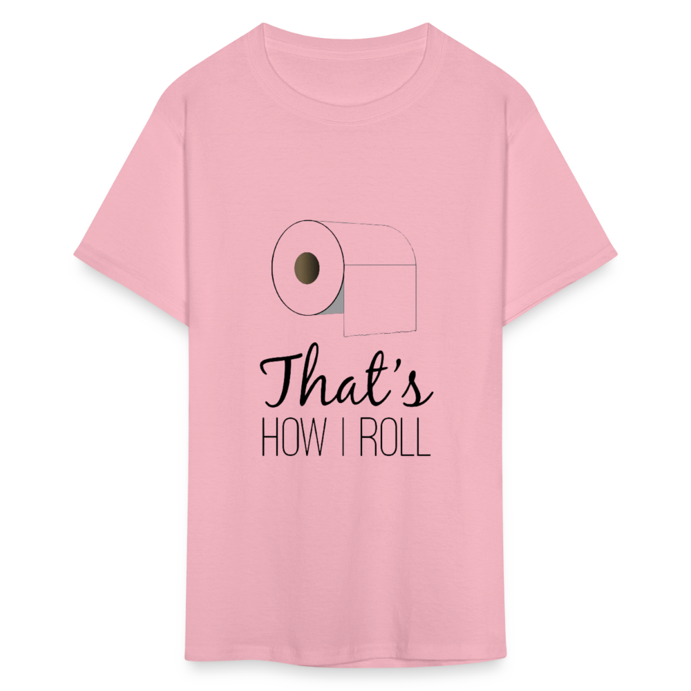 Unisex Fruit of the Loom Classic Print T Shirt - pink