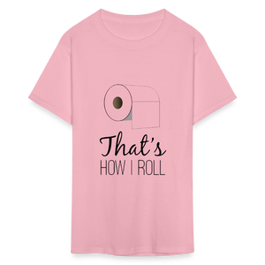 Unisex Fruit of the Loom Classic Print T Shirt - pink