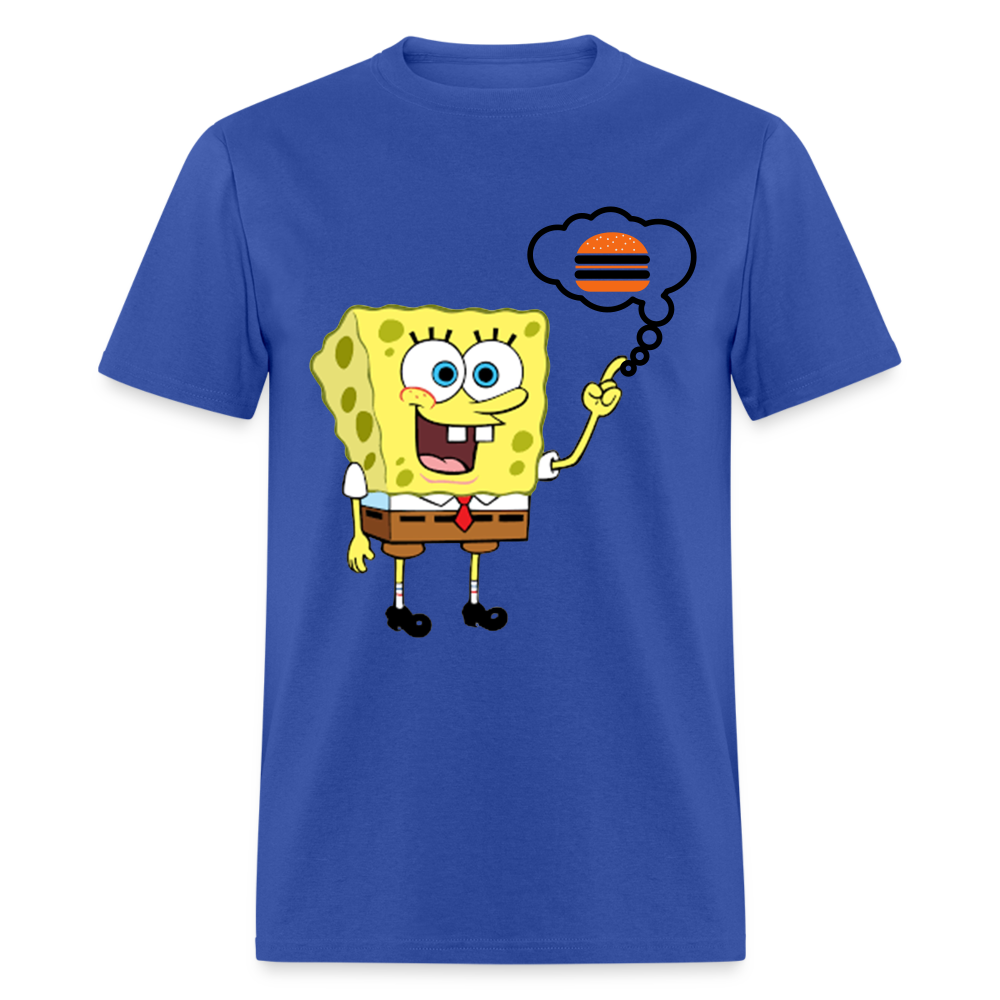 Unisex Classic SpongeBob Custom T Shirt - royal blue