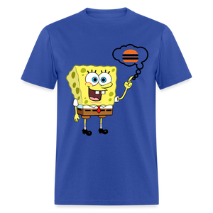 Unisex Classic SpongeBob Custom T Shirt - royal blue