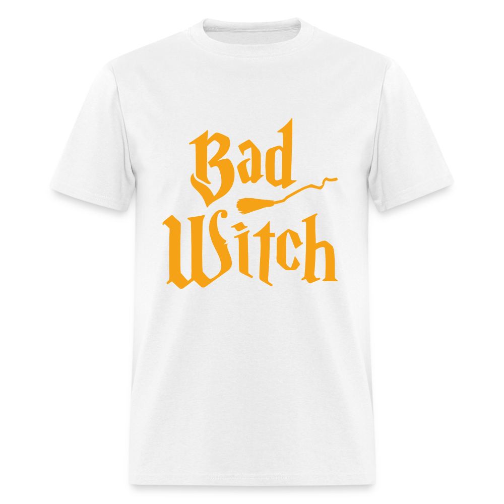 Women's Classic Halloween Print T Shirt - white