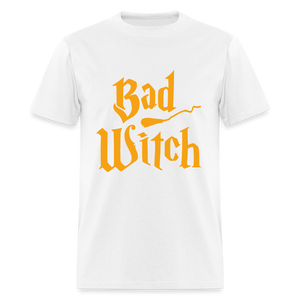 Women's Classic Halloween Print T Shirt - white