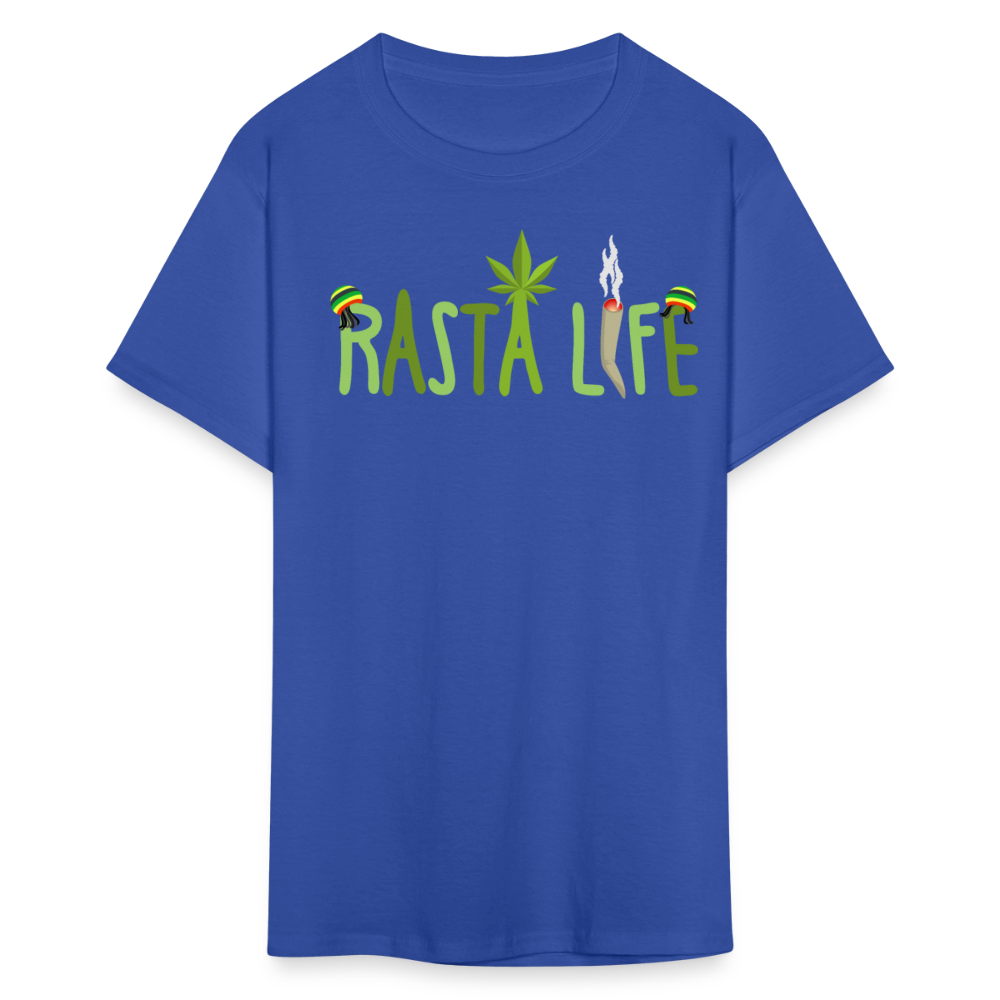 Unisex Classic Custom Rasta T Shirt - royal blue