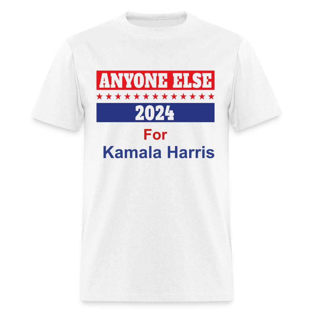 Unisex Classic Vote 2024 Print T Shirt - white