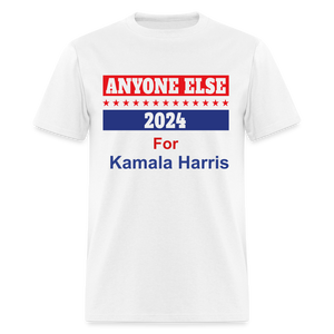 Unisex Classic Vote 2024 Print T Shirt - white