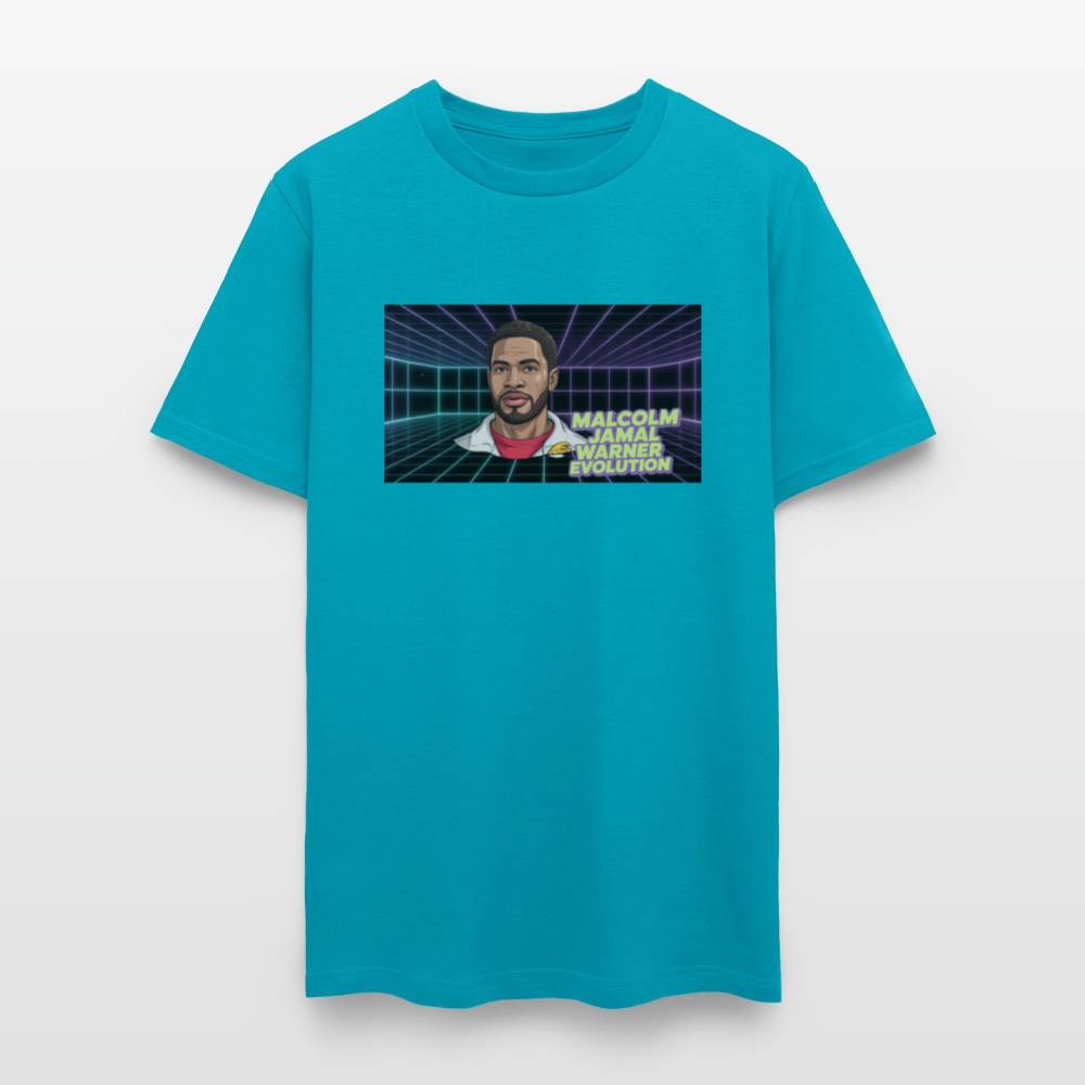 Unisex Classic Malcolm Jamal Warner T Shirt - turquoise