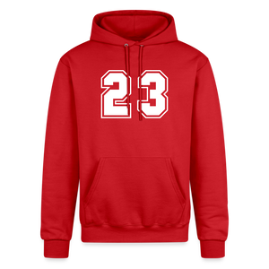 Men's Champion Powerblend Hoodie - Scarlet