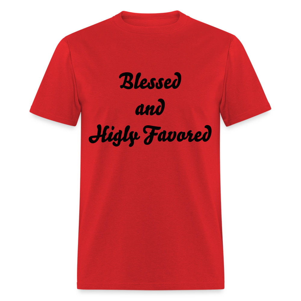 Unisex Spiritual T Shirt - red