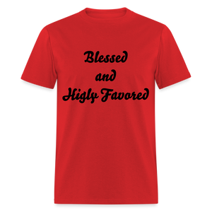Unisex Spiritual T Shirt - red