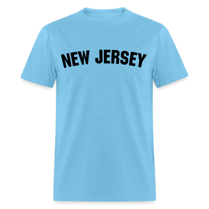 Unisex New Jersey T Shirt - aquatic blue