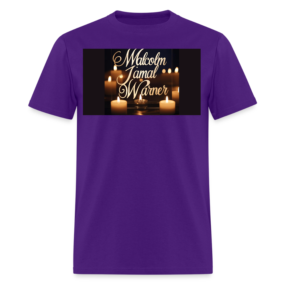 Unisex Malcolm  Theo T-Shirt - purple