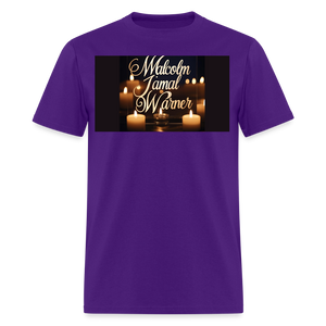 Unisex Malcolm  Theo T-Shirt - purple