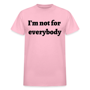 Unisex Gildan Ultra Cotton Adult T Shirt - light pink