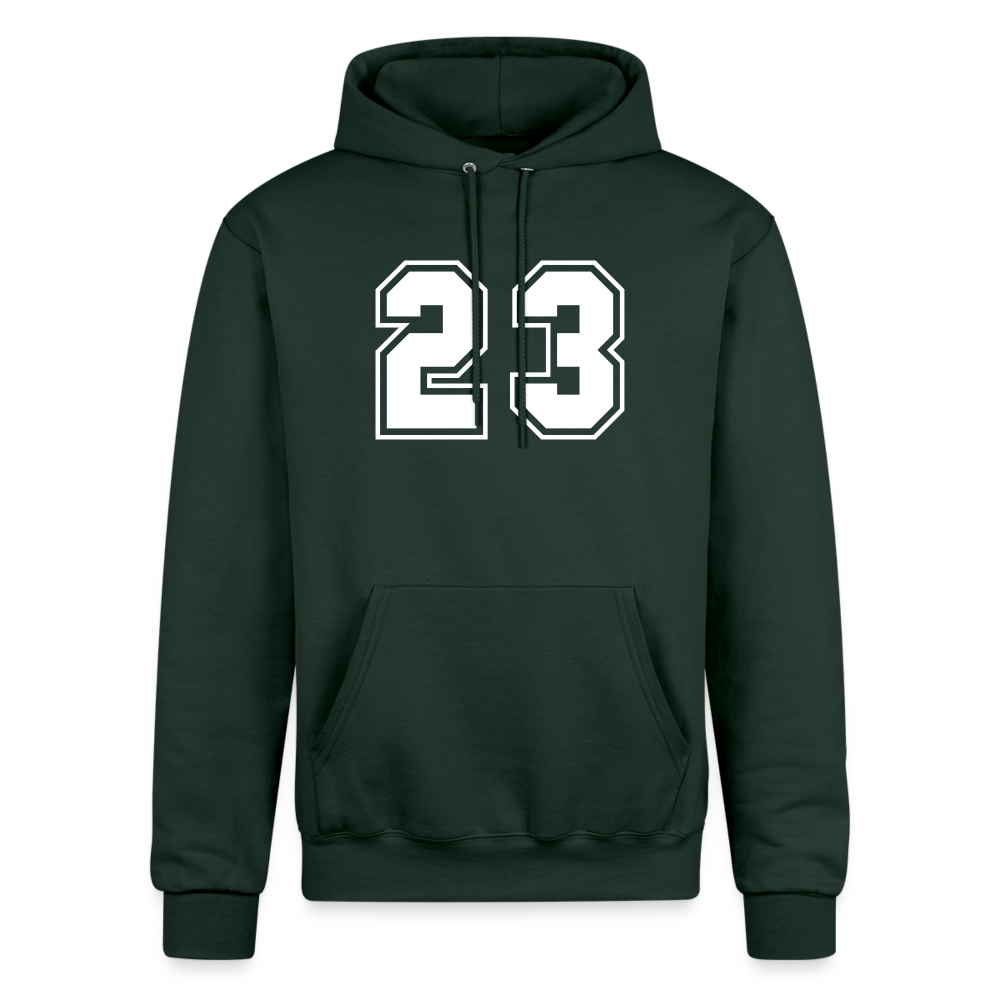 Men's Champion Powerblend Hoodie - Dark Green