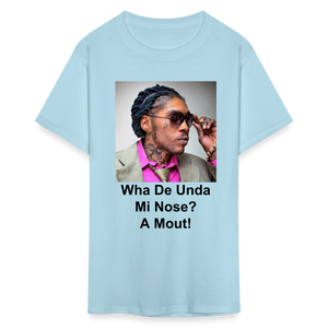 Unisex Classic Vybz Kartel Custom T Shirt - powder blue