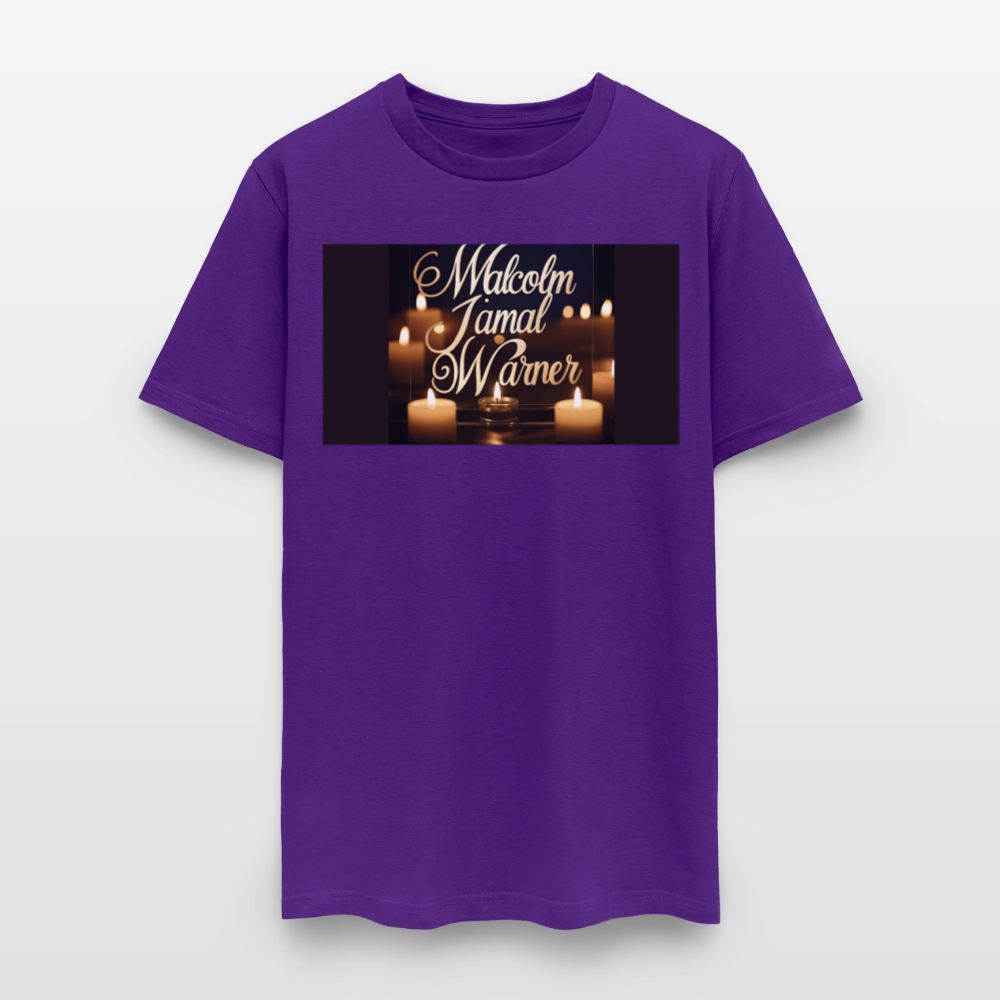 Unisex Malcolm  Theo T-Shirt - purple