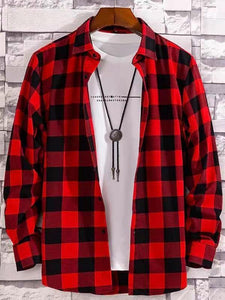 Men's Long Sleeve Flannel Shirt