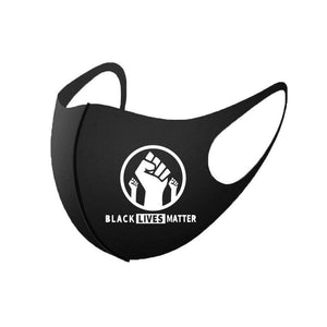 Unisex 2 Piece Face Mask with Black Lives Matter Logo