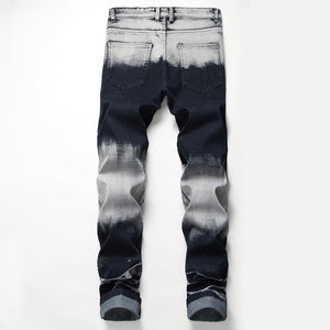 Men's 2 Tone Designer Jeans