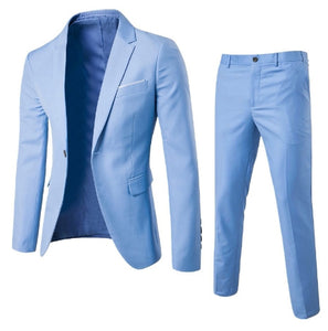 Men's Two-piece Business Suit