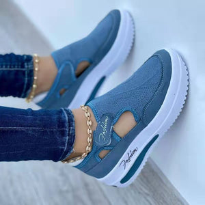 Women's Non Slip Wedge Sneakers