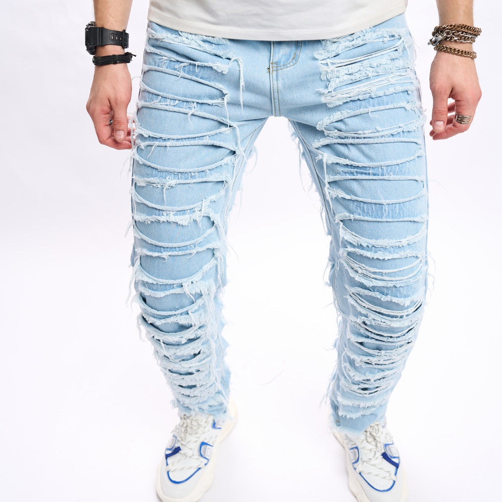 Men's Ripped Skinny Jeans