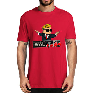 Men's Wallstreet Print T Shirt