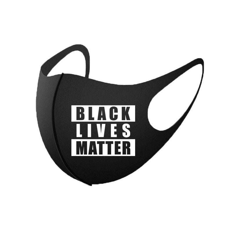 Unisex 2 Piece Face Mask with Black Lives Matter Logo