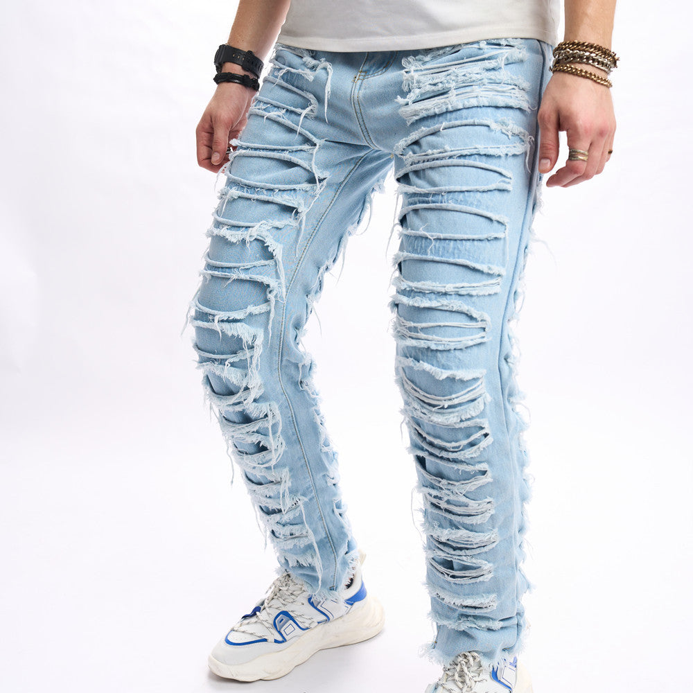 Men's Ripped Skinny Jeans