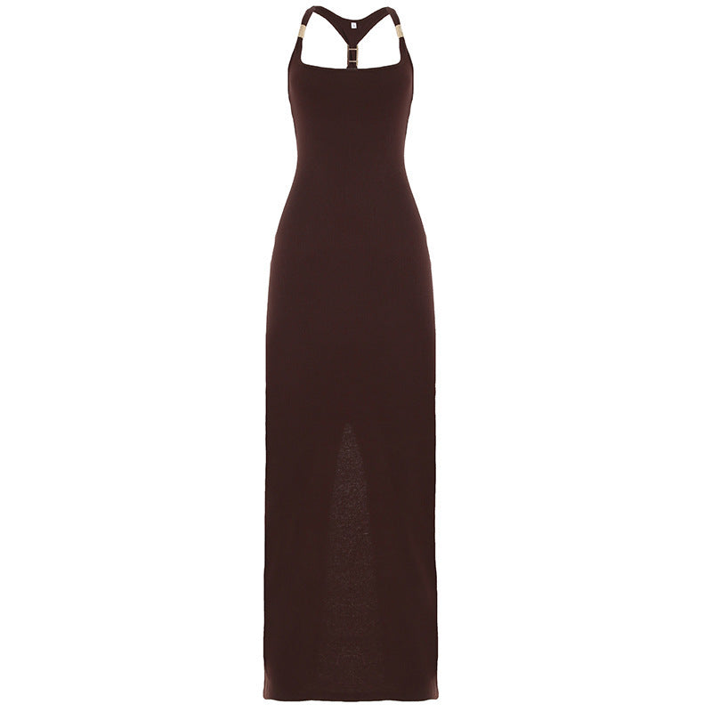 Women's Sheath Sexy Elegant Halter Dress