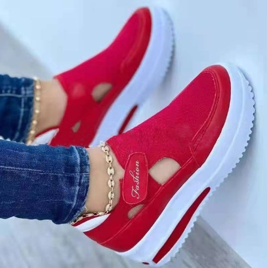 Women's Non Slip Wedge Sneakers