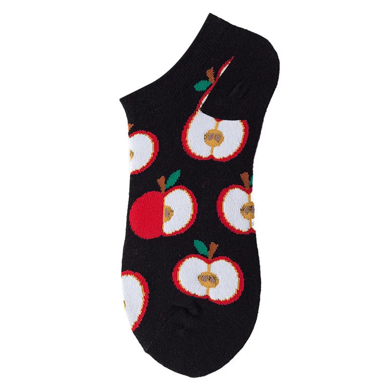 Unisex 1 Pair Funny Colorful Ankle Socks