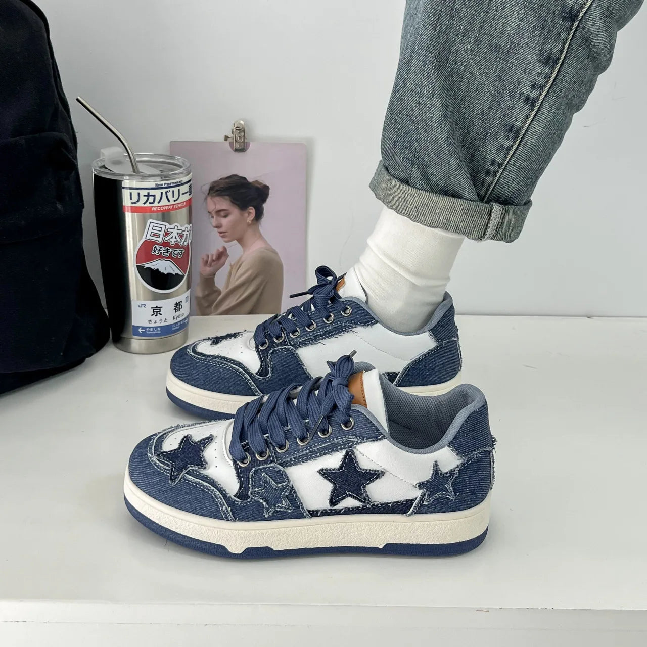 Women's Casual Fashion Star Gym Shoes