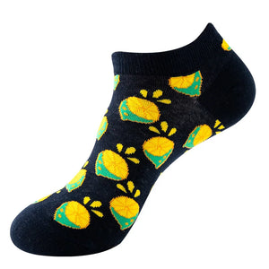 Unisex 1 Pair Funny Colorful Ankle Socks