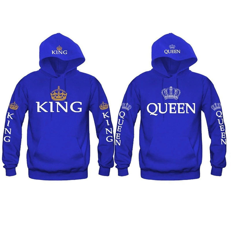 Couples King and Queen Hoodie Sets