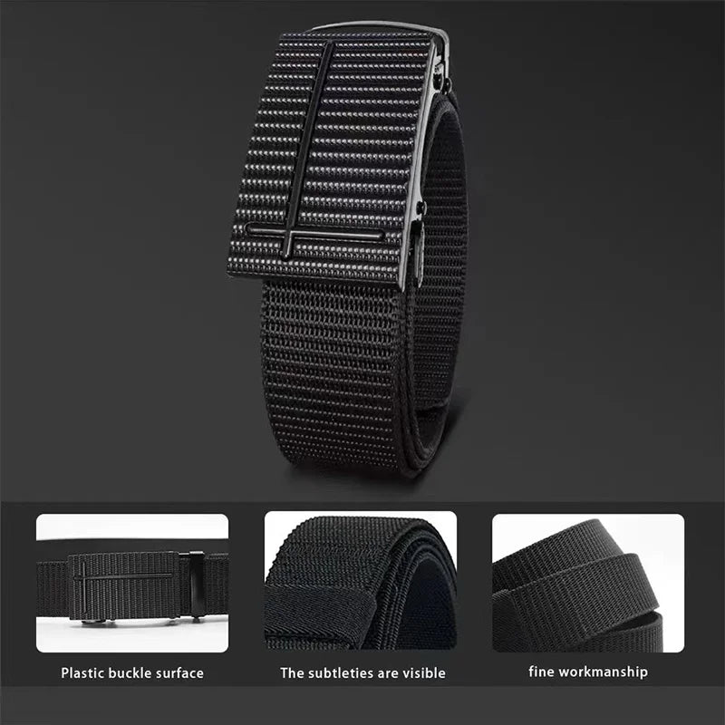 Men's Nylon Military Army Buckle Belt