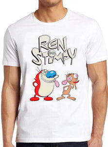 Unisex Ren and Stimpy Print T Shirt