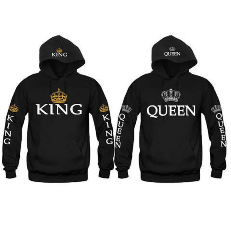 Couples King and Queen Hoodie Sets