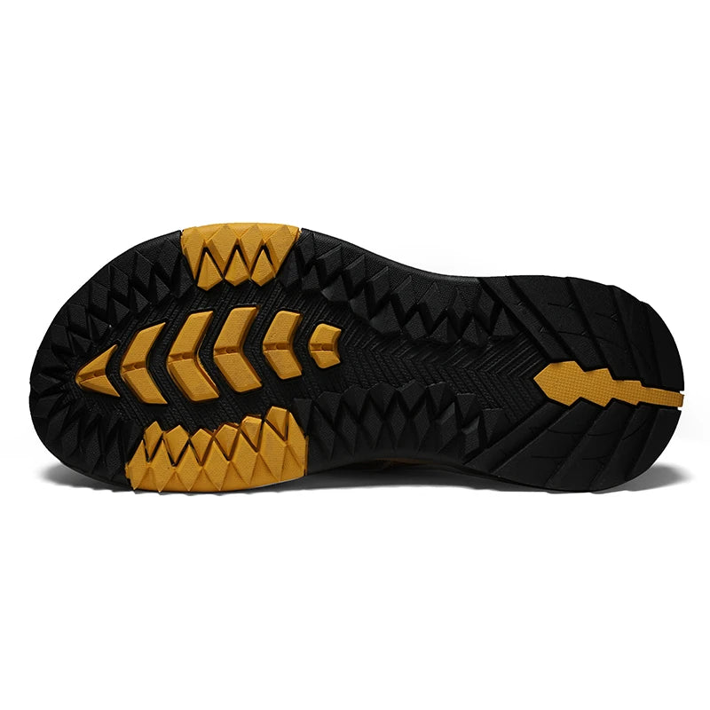 Men's Genuine Leather Flip Flop Sandals